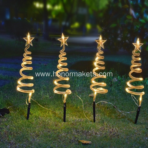 Solar LED Christmas Tree Decoration